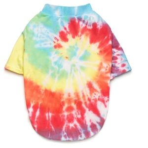 Love Thy Beast Tie Dye Rainbow Tee Size Small NWT
